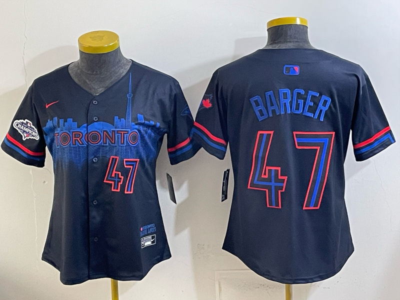 youth 2026 Toronto Blue Jays #47 Barger Blue Game Nike MLB Jersey 0591203->->Youth Jersey